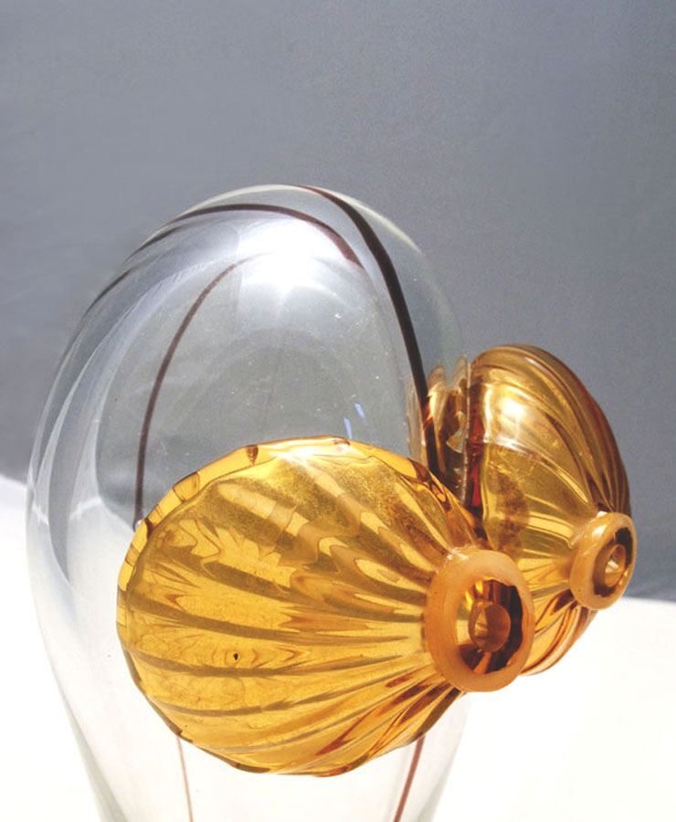 Carlo Moretti Murano owl sculpture unique piece 1960s