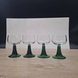 Set of 4 Roemer wine glasses