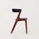 Chaise Fire en teck design par Kai Kristiansen pour Schou Andersen, design scandinave.