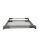 Jacques Adnet, Modernist lucite mirrored tray, Maison Adnet, France 1950
