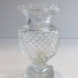 Pair of crystal vases in the Médicis style