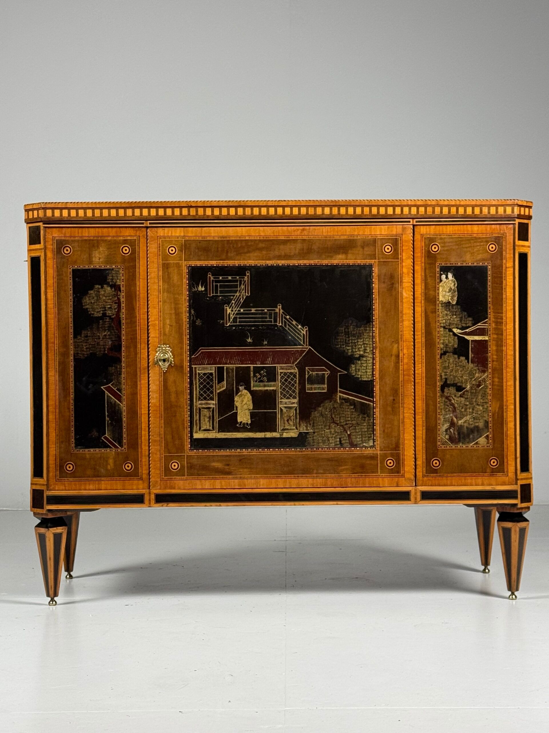 Buffet pliant Louis XVI du XVIIIe siècle