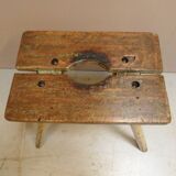 Tabouret de lait vintage