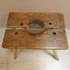 Tabouret de lait vintage