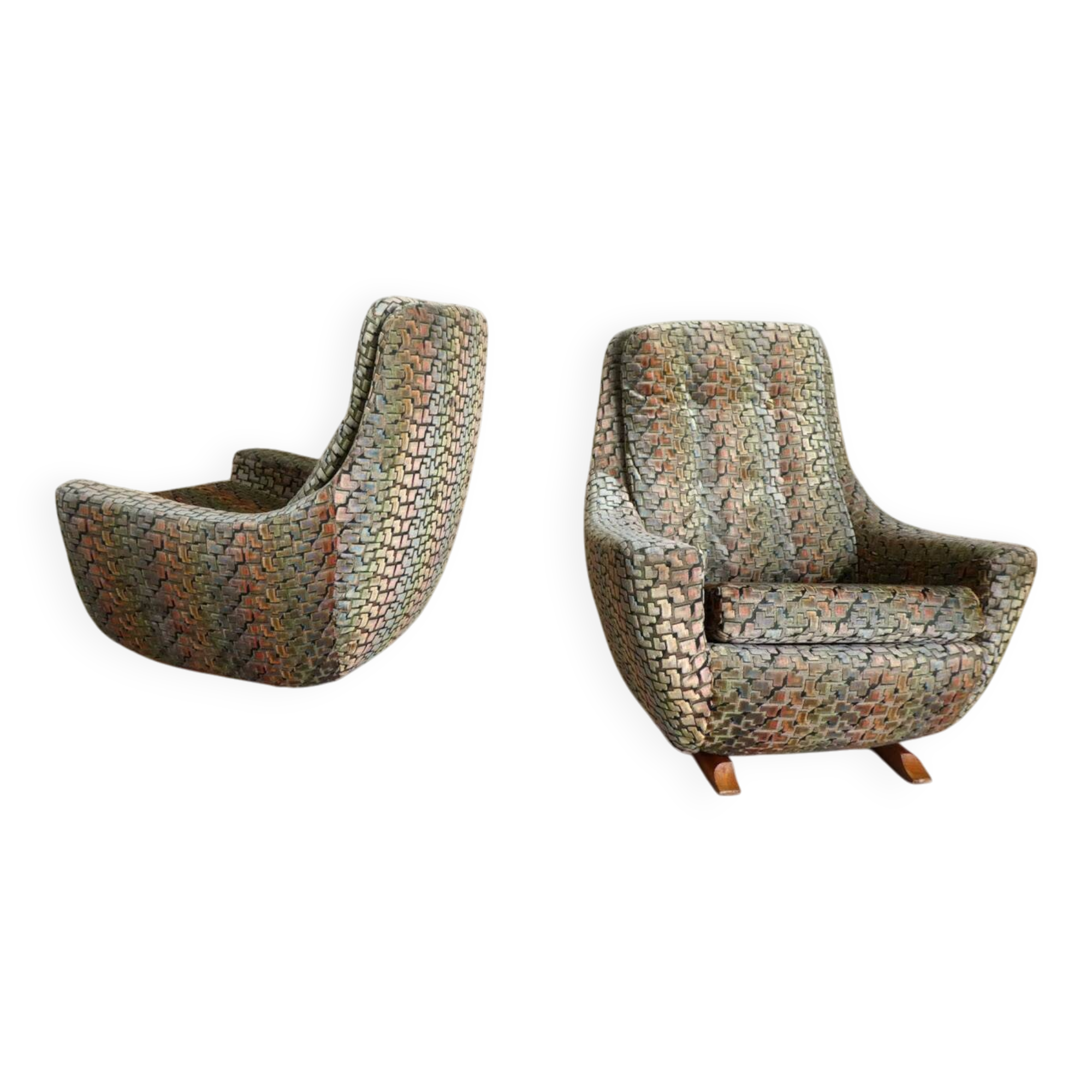 Pair of armchairs, 1970