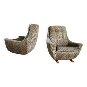 paire de fauteuils, 1970