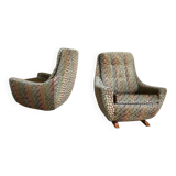 Pair of armchairs, 1970
