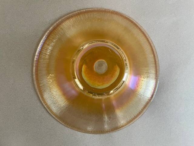 Iridescent glass bowl, Myra, WMF