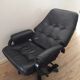 Armchair Scandinavian lounge swivel and tilt and his ottoman Unico 1970 Denmark