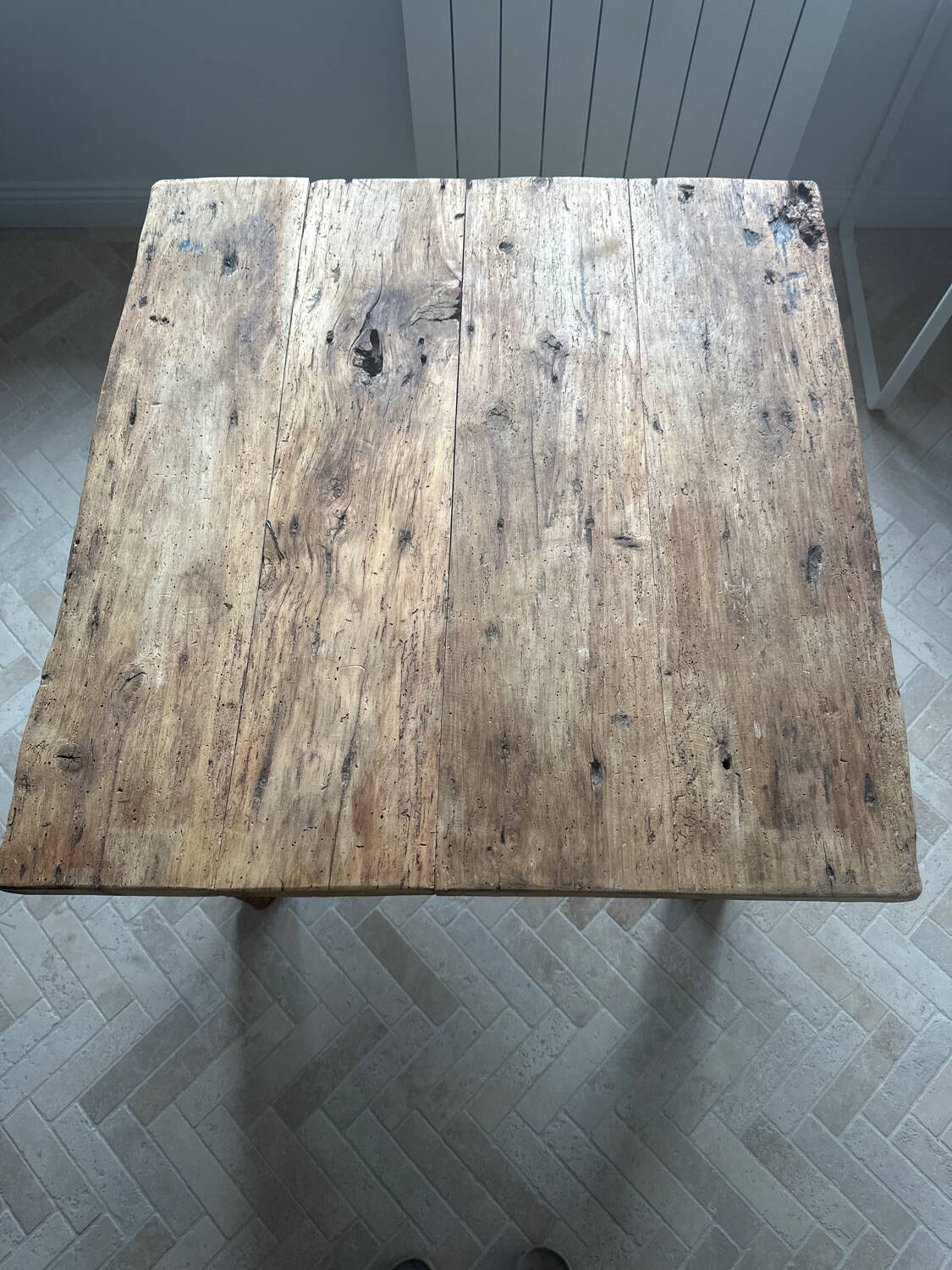 Handcrafted square table