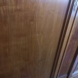Cherry cabinet with columns