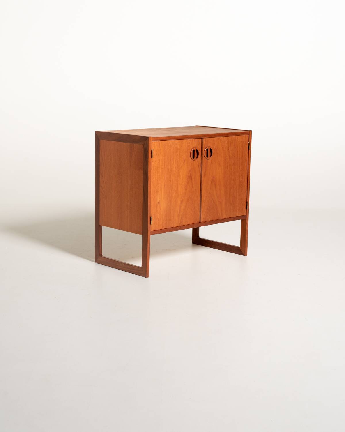 “Domino” Teak Cabinet by Arne Wahl Iversen, 1960s