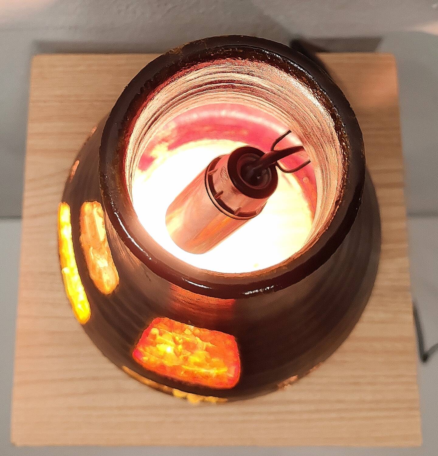 Accolay ceramic lamp by Georges Pelletier