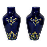 Paire de vases en céramique, art nouveau - 1900