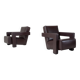 Set of 2 Cassina Utrecht Armchairs – Gerrit Rietveld (1935)