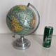 Vintage 1950 terrestrial globe Girard Barrère Forest - 29 cm