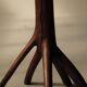 Solid wood side table, Art-Populaire, Auvergne, 19th century