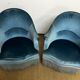 Pair of toad armchairs