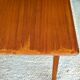 Scandinavian teak table with extensions, 1960s/70s.