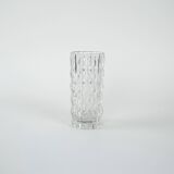 Crystal vase, Italian design, 1960s, manufactured in Italy