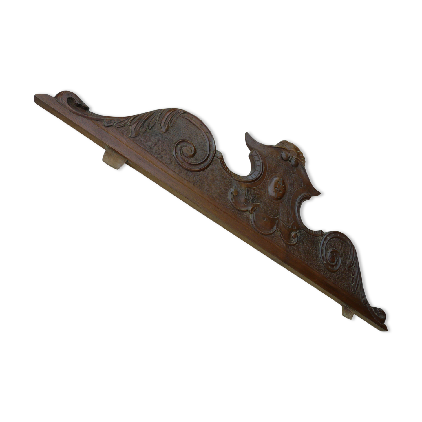 Wooden pediment 95cm long