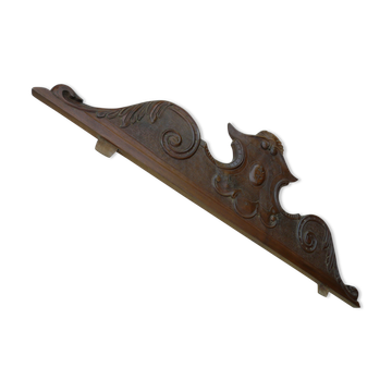 Fronton en bois 95cm de long
