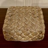 Large glass wall light Scandinavian design 1950.