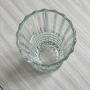 Vintage pressed glass vase
