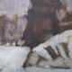Bertil Landelius (1912-1985), Swedish Modern Oil Painting, 1962