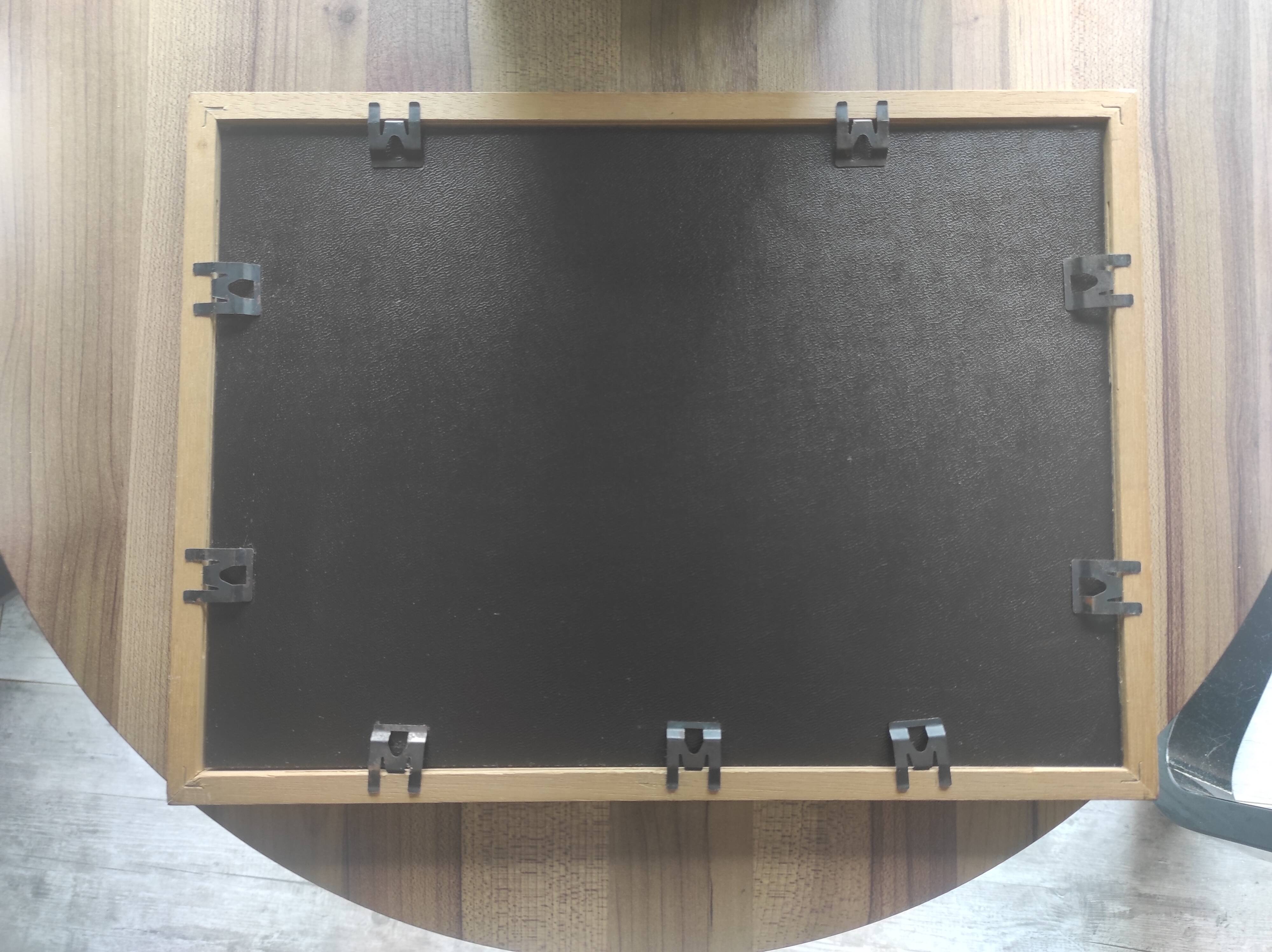 Framed watercolor "Salon de Provence-la Fontaine Moussue" by Louis Lasbouygues