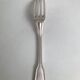 6 vintage metal silver forks
