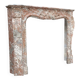 Regency style fireplace in Rance marble, circa 1880