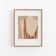 Framed female figure giclee art print 50x70cm