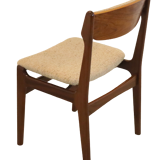 Set of 4 mid century teak chairs 'Nejede'