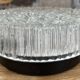 Pair of round Holophane ceiling lights, vintage, DR 60, 70s
