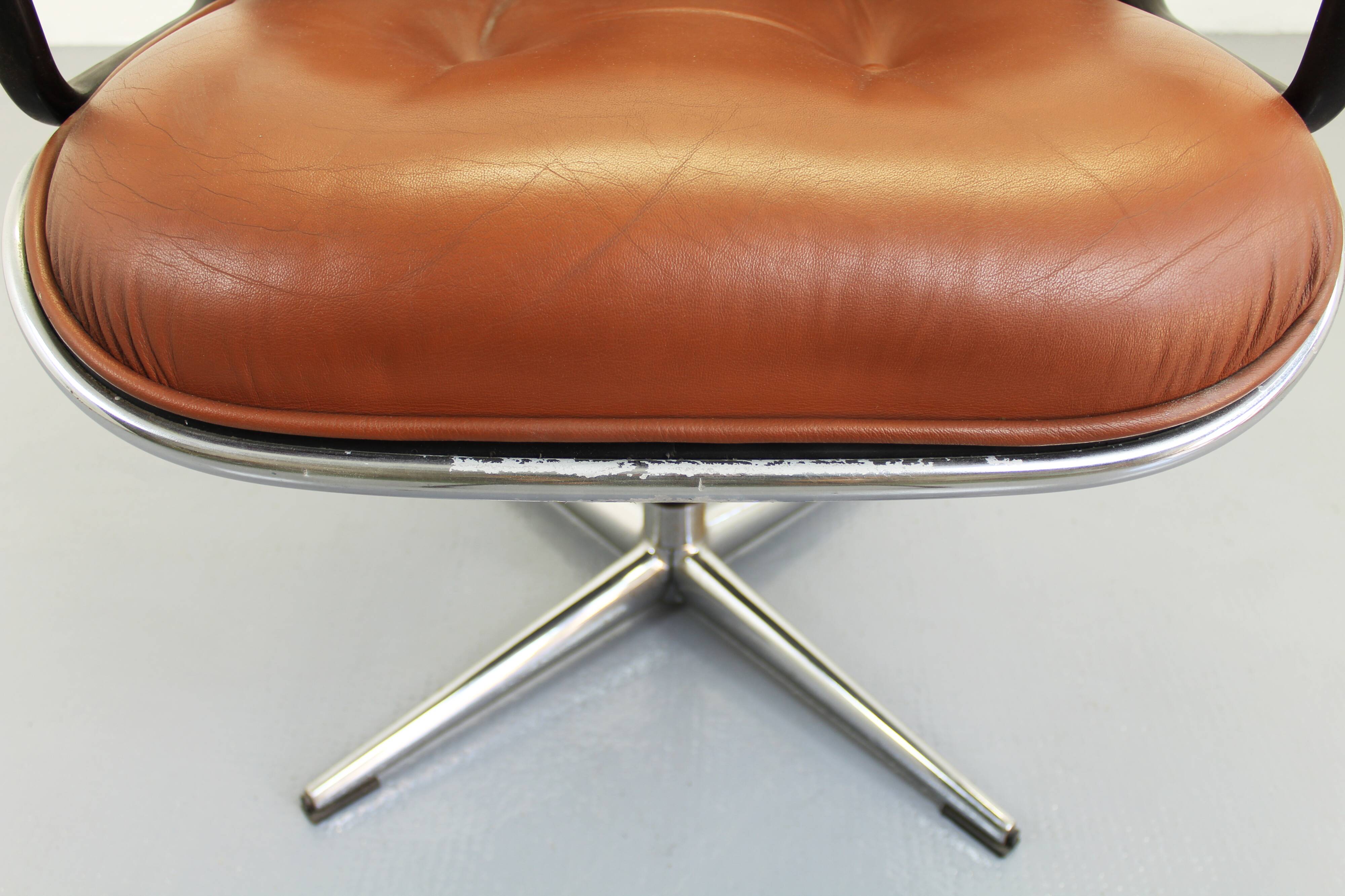 2x Office Chair Charles Pollock, Knoll