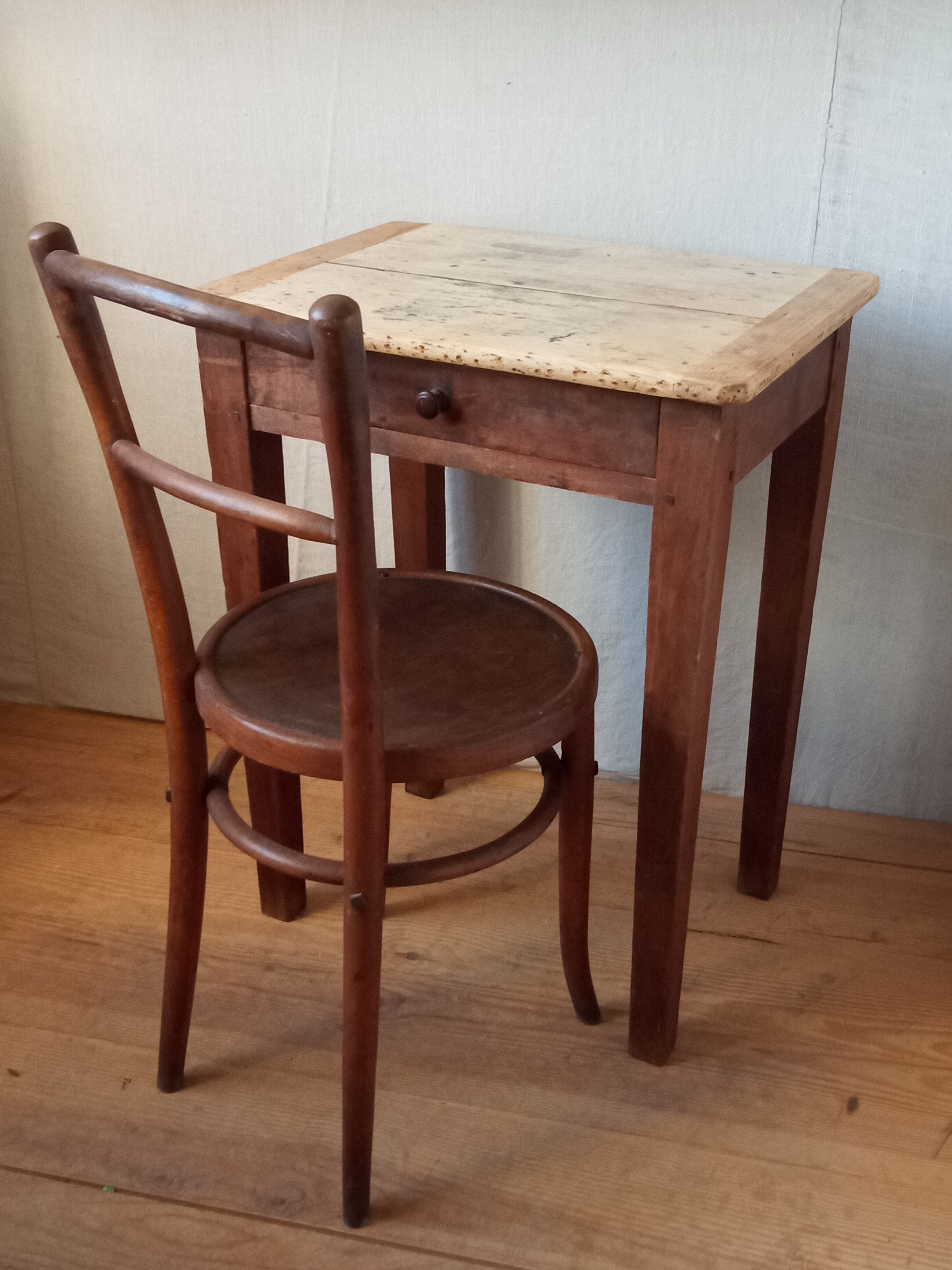 Old kitchen side table