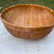 Panier rond en bambou asiatique