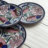 Colorful ceramic plates.