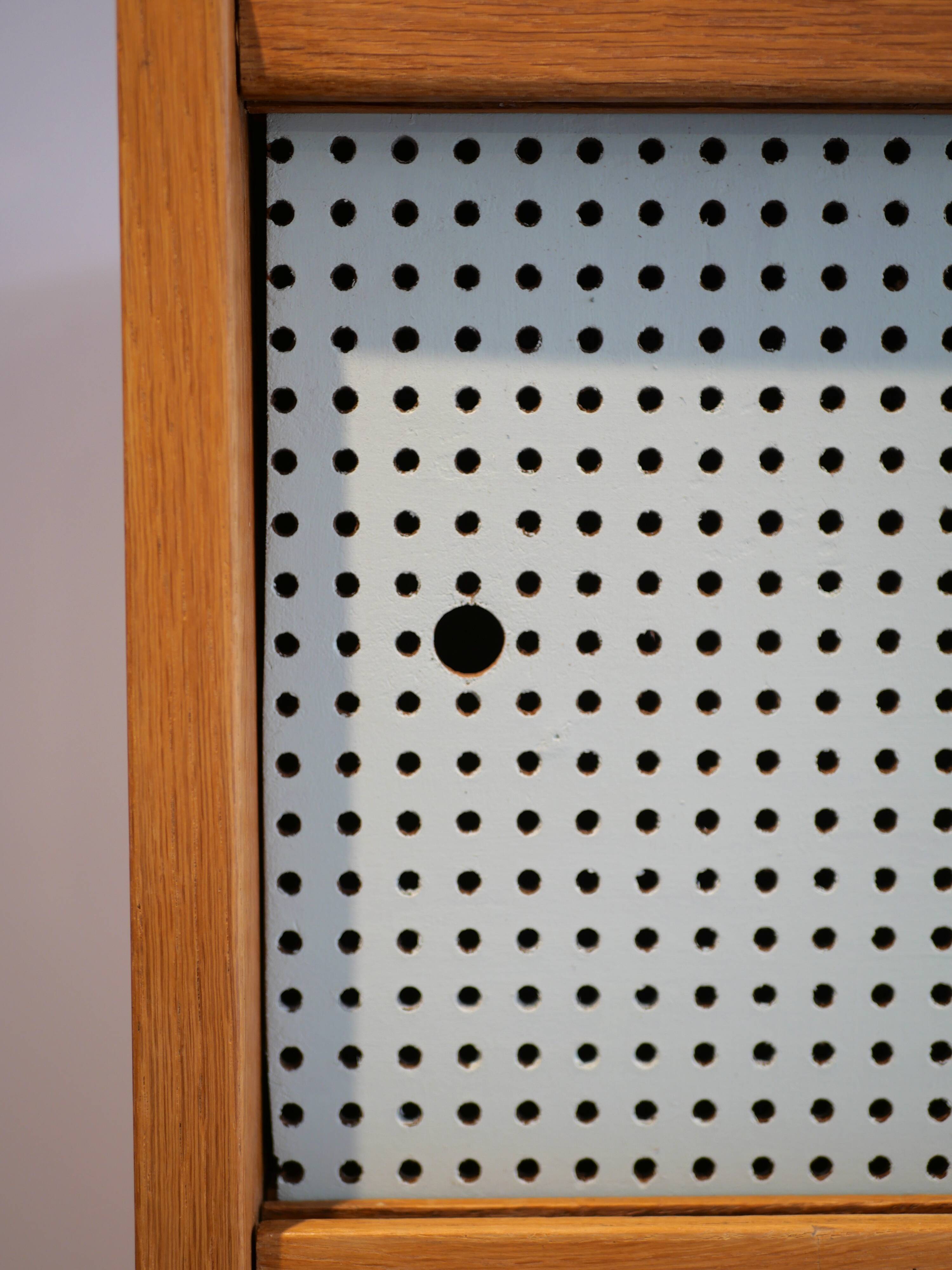 Vintage secretary with compass legs