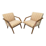 Paire de fauteuils vintage par MIER Topoľčany, 1970
