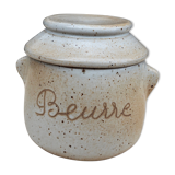 Pot à beurre en grès