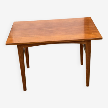 Table Basse Vintage en Teck de Style Scandinave