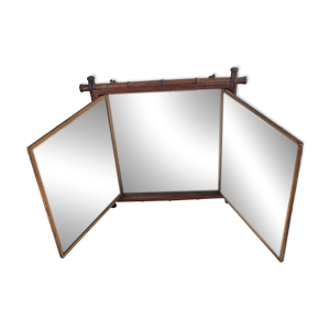 miroir triptyque de barbier