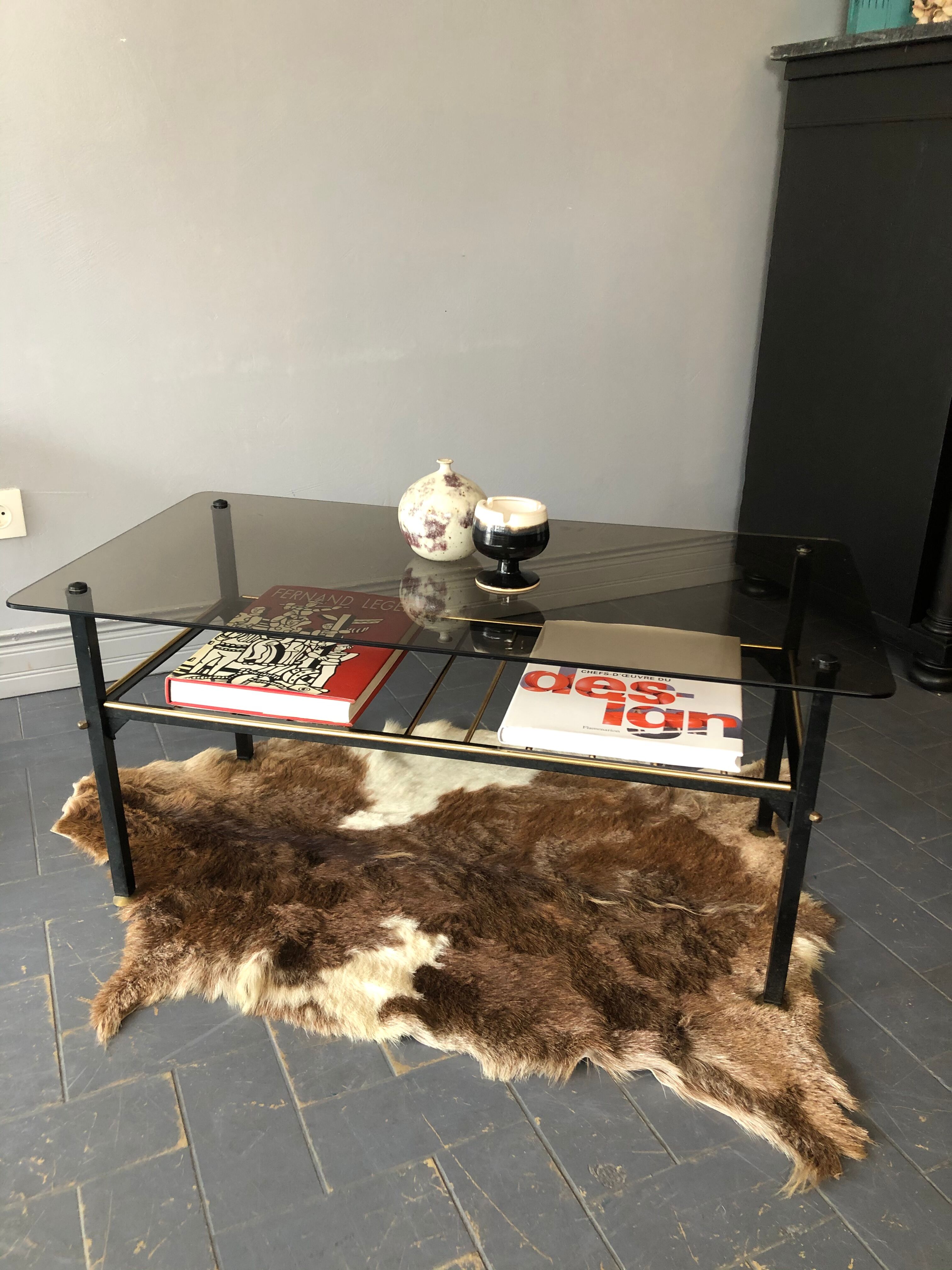 Design coffee table 50s