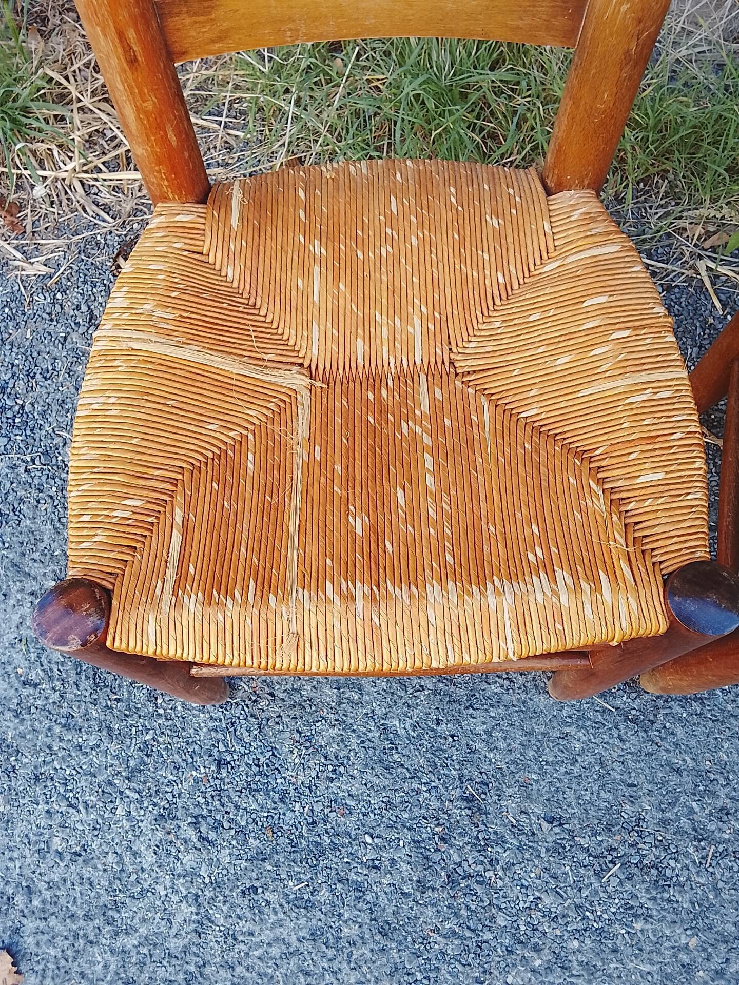 6 brutalist chairs