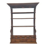 Wall shelf of the nineteenth century carved wood