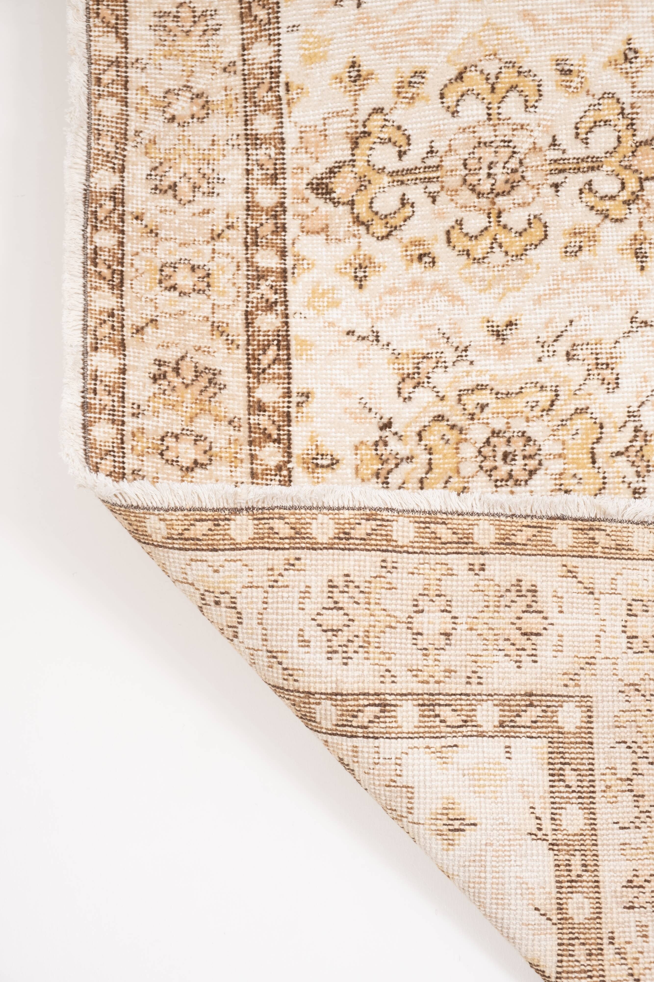 Vintage Turkish Sparta Rug 3'10" X 6'11"