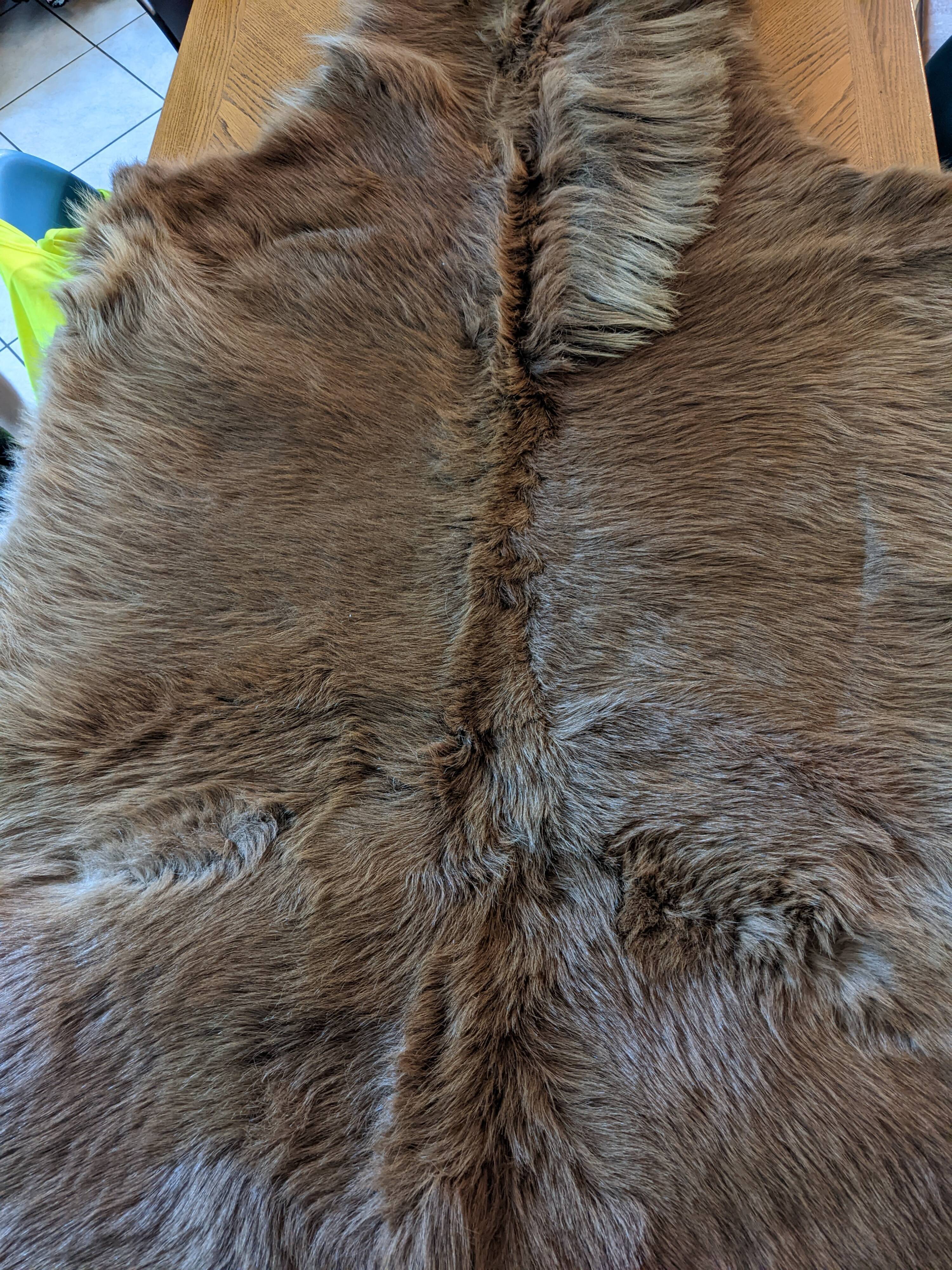 Pony skin carpet 160x142cm