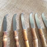 Set of 6 cheese knives